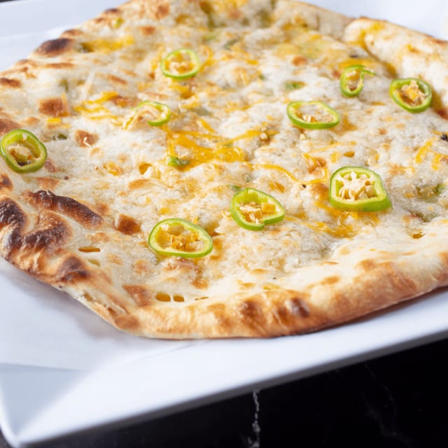 Cheese & Jalapeno Naan.