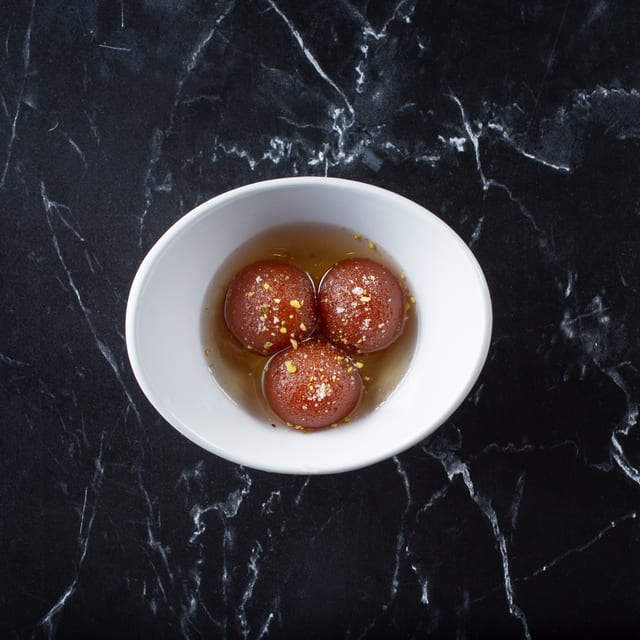 Salted Caramel Gulab Jamun.