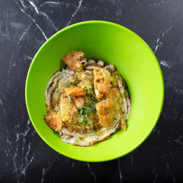 Samosa Chaat.