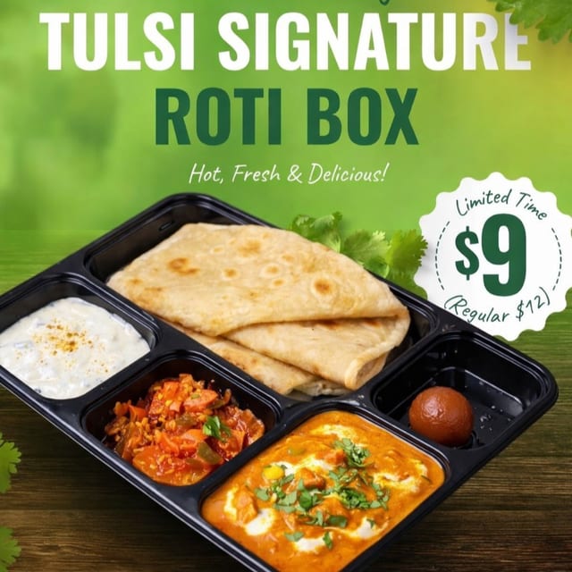Tulsi Signature Roti Box.