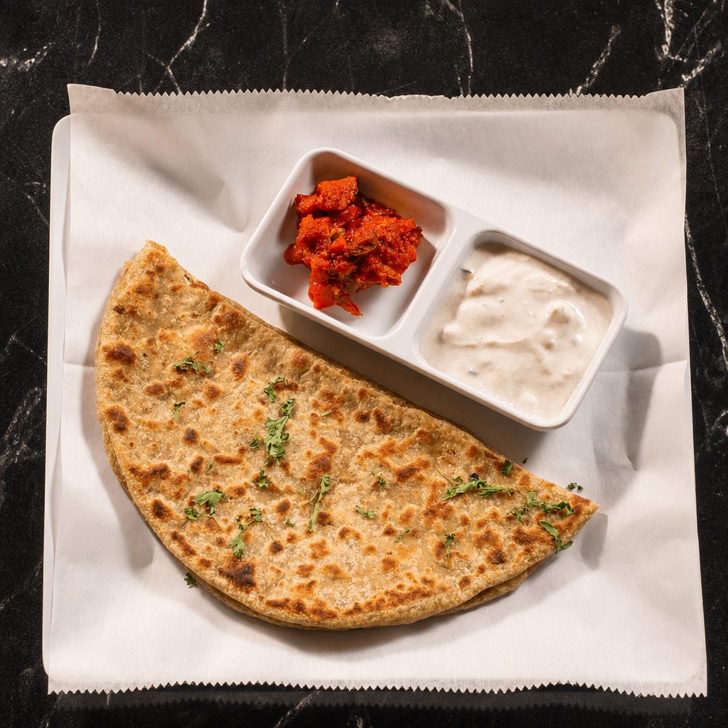 Aloo Paratha.