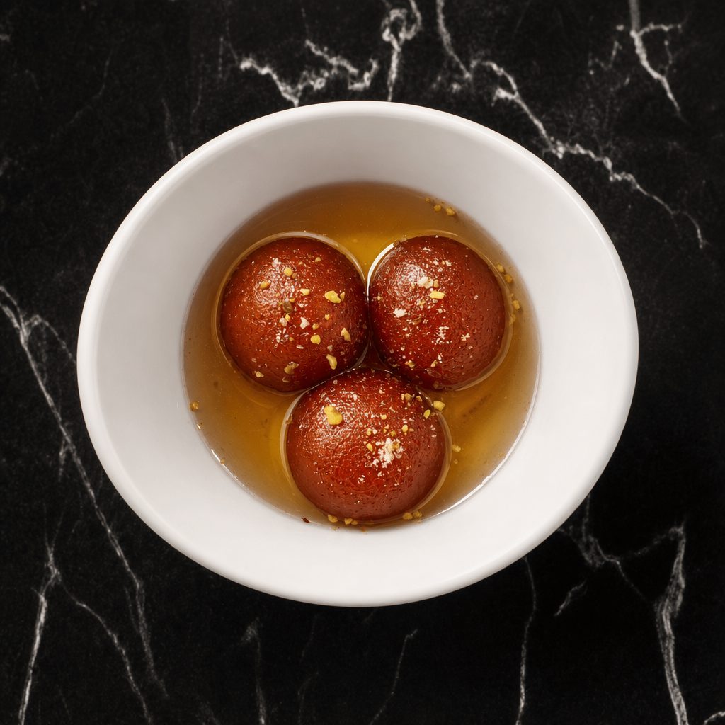 Salted Caramel Gulab Jamun.