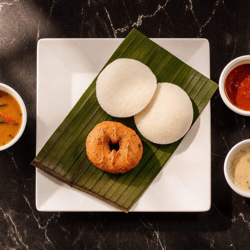 Idli Vada Combo.