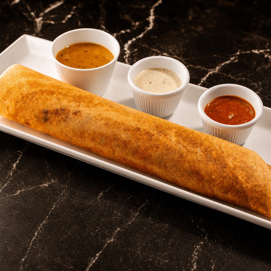 Gunpowder Masala Dosa.